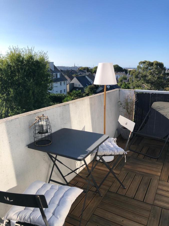 Joli T2 Avec Balcon, Calme & Vue Sur Intra Muros Saint-Malo Exterior foto