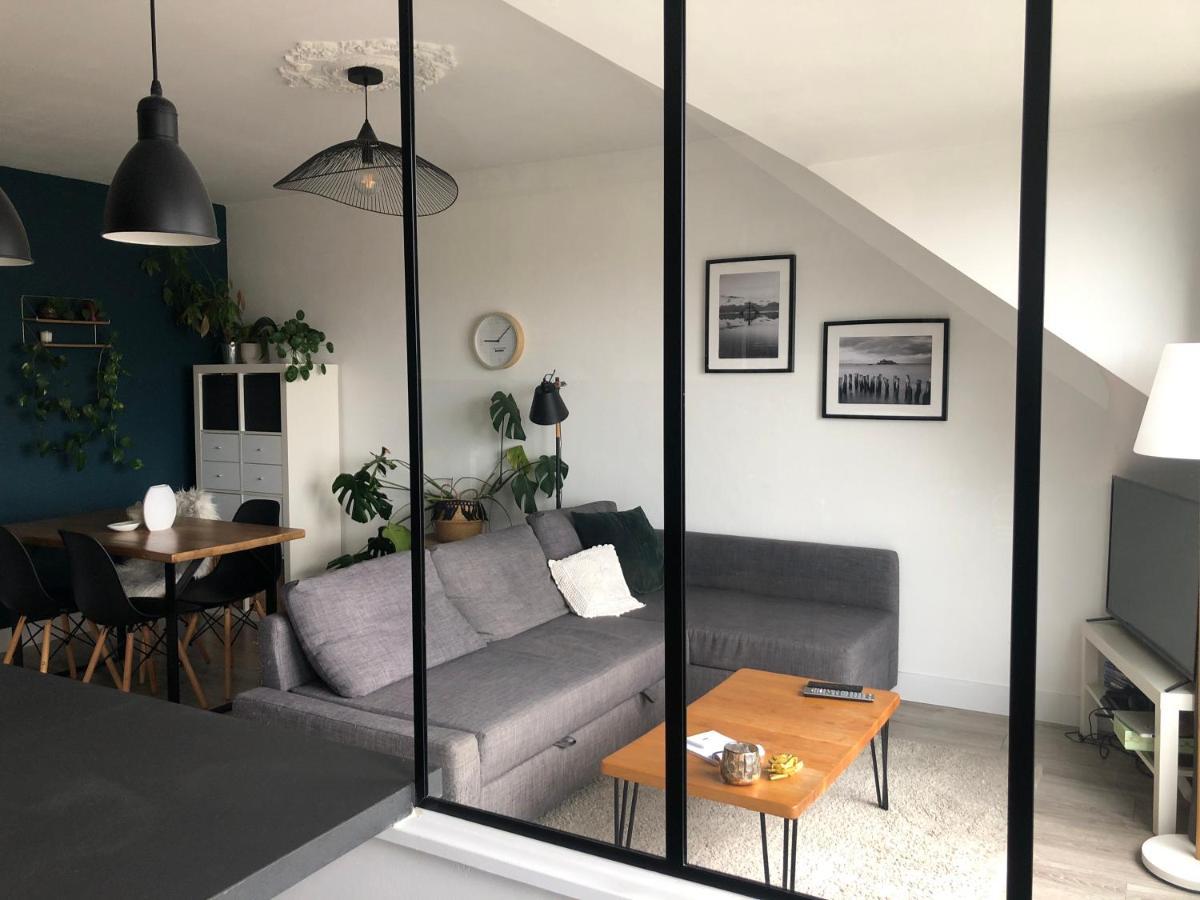 Joli T2 Avec Balcon, Calme & Vue Sur Intra Muros Saint-Malo Exterior foto